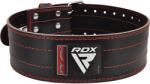 RDX RD1 Powerlifting Leather Gym Belt RED (XL) - RDX