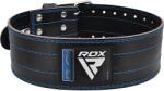 RDX RD1 Powerlifting Leather Gym Belt BLUE (M) - RDX