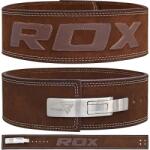 RDX 4 INCH IPL / USPA & World Powerlifting Congress APPROVED Powerlifting Leather Gym Belt BROWN (XL) - RDX