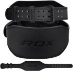 RDX 6 Inch Leather Gym Belt BLACK (S) - RDX