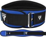 RDX X3 6 INCH Weightlifting Neoprene Gym Belt BLUE (S) - RDX