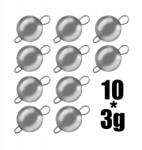  10 Db-os Összecsukható Sahido Drops Szett 3G Offset Spinning Fejek (SH-DROPS_SET_3G)