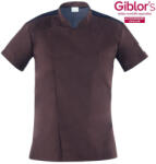 Giblor's THIAGO szakácskabát - BARNA (22P08G640)