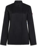 Velilla SHIFT WOMAN - Women’s Coolmax® chef's jacket - fekete (405211wbk)