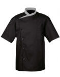 Chefs.hu Szakácskabát - rövid ujjú, patentos, 100% pamut (00198)
