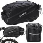 Gearox Vízálló Kerékpáros Táska Csomagtartóra Tágas Merev Táska 10L Gearox (GEAROX 10l USZTYWANIANA SAKWA)