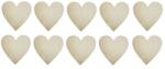 Kreatywne Myślenie Fa Szív 0, 5 x 0, 5 cm 10 db Decoupage szívek (33143)