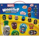 Marvel Arena cu 4 figurine Wooblies Marvel - Magnetic Power, 2 lansatoare Papusa