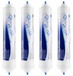 AQUALOGIS Samsung Hűtőszekrény Szűrő Aqualogis AL-QC10 Külső (Csőre Szerelhető) 4db (DD7098)