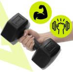 SPRINGOS ActiGet kézi Súlyzó 2x5kg (ACT0163)