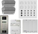 ELECTRA Kit videointerfon Electra Classic Line KIT-EL-VDI-1, 800 TVL, 255 posturi, RFID, tastatura, afisaj electronic, aparent (KIT-EL-VDI-1)