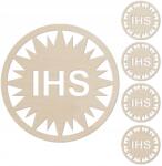 Fabryka Sznurka Fa Scrapki Osztya Ihs 1, 5cm 10 db. Dekorációk Elsőáldozásra (scrap-ihshos2-0)