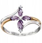 Shein Díszített Gravírozott Gyűrű (613606)