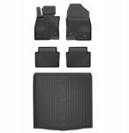 FroGum Gumiszőnyeg szett autószönyegek és Mazda 3 III 2013-2018 Sedan szőnyeg, állítható