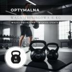 SPRINGOS ActiGet kettlebell súly 6 kg (ACT0081)