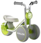  Gyerek tricikli, Alista Home, Egyensúlygyakorló, 1-6 éves korig, LED világítás, Pedálok nélkül, Műanyag, 7, 8 cm-es kerekek, Teherbírás 50 kg, 43 x 58 x 35 cm, Zöld