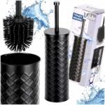 Vilde Szilikon Wc kefe tartály állvány csepegtető fekete fürdőszoba (5900670106390)