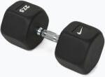 Nike Strength Gantera cauciucată Nike Strength Hex Dumbbell 27, 5 kg black/white