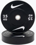 Nike Strength Greutate bumper Nike Strength Rubber Bumper Plates 25 kg black/white
