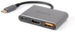 Platinet Docking Station Omega Platinet Media Hub 3in1, Gray (PMH9991T)