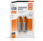ColorWay AAA újratölthető elem USB-C 590mAh 2db (CW-UBAAA-09) (CW-UBAAA-09)