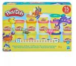 Hasbro Play-Doh: Класически сет пластилин с 15 цвята (F8150)