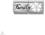 NOMINATION "Family dupla fehér virággal" charm - 330734-17