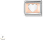 NOMINATION "9K Rosé szív" charm - 430101-08