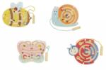 QX Labirint magnetic din lemn cu model de animale - 15 cm, diverse modele (729985)