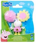 Peppa Pig Set figurina cu umbrela, Peppa Pig, Muddy Friends, Suzy, G1350 Figurina