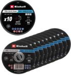 Einhell 711525 Vágótárcsa készlet 115 mm 10 db Fém, Nemesacél, Acél, Lemez (49711525) (49711525)