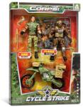 Lanard Toys Set 2 figurine si vehicul militar, Lanard, The Corps Universe, Rain-Prague Figurina