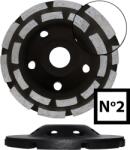 ABRABORO 150 x 22.23 mm No. 2 gyémántszemcsés betoncsiszoló (050715022002)