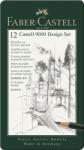 Faber-Castell Set Design 12 Buc Creion Grafit Castell 9000 Faber-castell (FC119064)