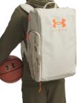 Under Armour Contain Duo MD, közepes hátizsákká alakítható sporttáska-Bézs-terepmintás-narancs UA1381919-289 - taskaweb