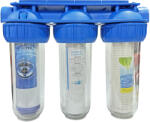 Nature Water Sistem filtrare apa 10 inch filet 1 triplu corp Nature Water (41689306441) Filtru de apa bucatarie si accesorii