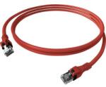 Easylan CPP1ORARAR0030 RJ45 Hálózati kábel, patchkábel CAT 6A S/FTP 3 m Piros 1 db (21.15. 2483) (21.15.2483)
