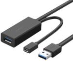 UGREEN 20827 USB kábel 10 M USB 3.2 Gen 1 (3.1 Gen 1) USB A USB A/Micro-USB B Fekete (ugr20827) (ugr20827)