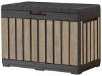 Keter DECOCOAT KENTWOOD MŰANYAG KERTI TÁROLÓ 190L - kőrisfa