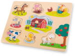 New Classic Toys Puzzle farm 8db (10430) (10430)