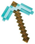 Disguise Minecraft Plastic Replica Diamond Pickaxe 40 cm (DSG65685) (DSG65685)