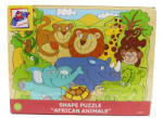 Woodyland - Afrika állatai formaberakó (91930) (W91930)