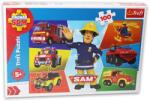  Puzzle Sam a tűzoltó járgányok 100 db-os Trefl (142173) (16354)