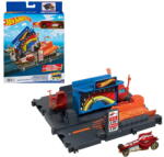 Mattel Fuel Station Shift kezdő autópálya játékszett kisaóval (174118) (174118)