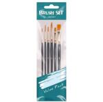  Ecset készlet 6db-os SINOART szintetikus vegyes fej (MEB0281)