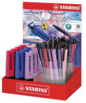 STABILO Szövegkiemelő és golyóstoll display, STABILO "NatureCOLORS Wildflower", vegyes (TST60347053) - tintasziget
