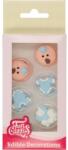 FunCakes Cukorkás díszítés 12 db kisfiú baba - FunCakes (F50100)