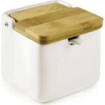 ibili Fehér kerámia sótartó kanállal - Ibili (714800)