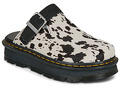 Dr. Martens Papucsok ZebZag Mule Black Dalmatian Print Hair On Fekete 39
