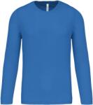Proact PROACT. PA443 / Férfi hosszú ujjú sportpóló - aqua/kék XS (20P44309400)
